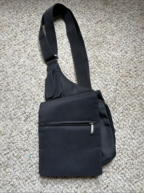 Travelon Crossbody Sling Bag with Front Zip Pocket